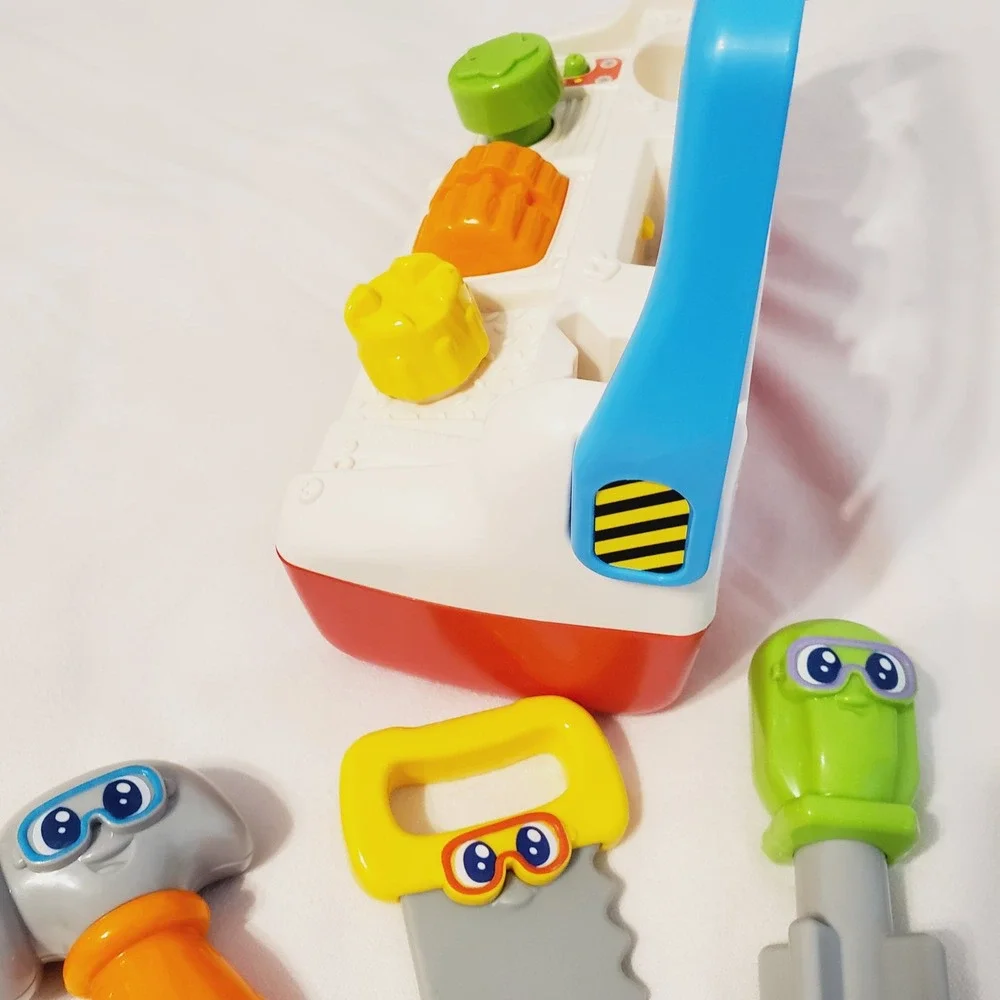 VTech Fix-It Buddies Toolbox Kids Learning Toy Set with Hammer Saw Screwdriver
